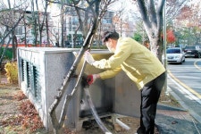 지묘동 공산댐건너공터 민방위 비상급수시설 | 광주 시민 98% “겨울 가뭄 심각… 물절약 운동 실천하겠다”