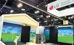 LG전자, ‘PGA쇼’ 참가 “스크린골프 시장 공략”