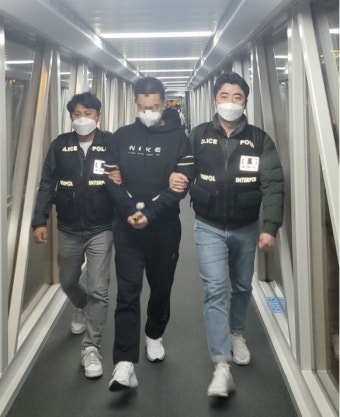필로폰 5000여 회분 국내에 들여온 40대, 필리핀에서 강제송환