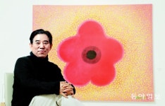 꽃인지 해인지 아리송한 그 순간, 자연과 내가 하나됨을 보았네