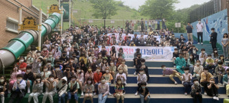 초등학생들이 만든 ‘바다놀이터’ 개장
