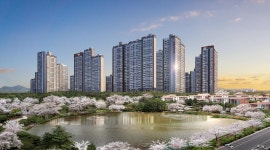 [아파트 미리보기] 포항 중심부에 대형 공원 낀 아파트 분양