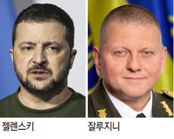 젤렌스키, 전쟁중 총사령관 경질… 일각 “대선앞 정적 제거”
