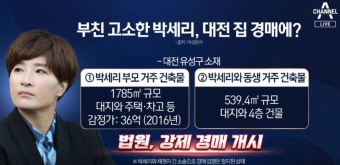 ‘나혼산’ 나왔던 박세리 대전 주택, 경매 넘어갔다