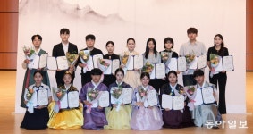 작곡 금상 최민준씨-거문고 김민서씨