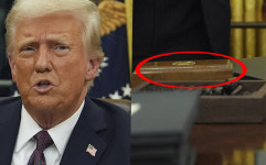 백악관 새단장…트럼프 책상 위 ‘콜라 주문 버튼’ 돌아왔다