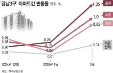 토허제 풀린 강남3구 ‘갭투자’ 의심거래 61건→134건 2배로
