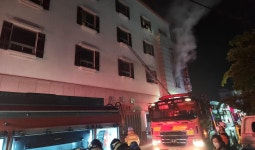충남 서산 모텔서 화재…사망 1명·17명 부상