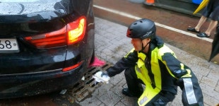 543만원이 두둥실…광주 침수현장서 119가 봉투 주워