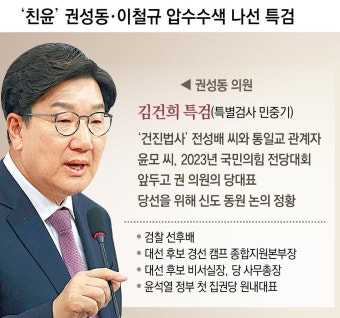 통일교-건진, 정치권 로비 의혹… 권성동 연루 가능성 정조준