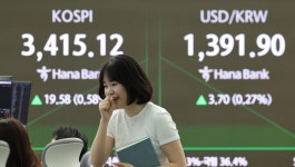 코스피, 3400 돌파…대주주 기준 50억 유지 훈풍