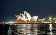 바다 위 석양에 빠지다… 시드니 하버 브리지 품은 명소 메리어트 피어원