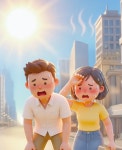 체감 38도 이상땐 ‘폭염중대경보’… “배달 앱 중지 등 강제력 필요”