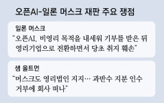 ‘비영리’ 강조했던 오픈AI-머스크 법정공방, 결국 ‘지분 싸움’으로