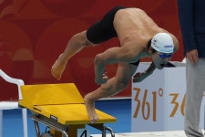 [속보]김영범, 수영 男자유형 50m 금메달…대회 신기록