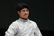 [속보]오상욱의 대역전…韓펜싱 男사브르, 아시안게임 단체전 4연패