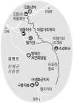 아침가리 가는 길