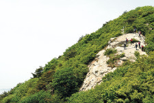 20리 능선… 섬도 바다도 가슴에 품었소