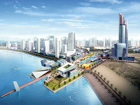 송도국제도시에 문화복합단지