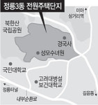 성북 정릉3동, 저층 고급주택단지로