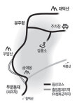 제천IC→38번국도→두문동재 옛길