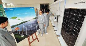 현대重 ‘태양전지 생산 공장’ 준공… ‘태양광 발전 시대’ 개막