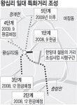 한양대 앞 특화거리 조성