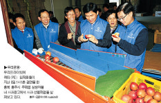 <1사1촌, 녹색희망을 연다>“우리마을 사과도 ‘우리’ 짝꿍 덕분에 동나겠네요”