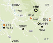 물 머금은 새순… 봄 머금은 계곡… 발걸음을 붙잡다