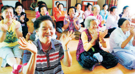 봉림마을은… 65세 이상 68명, 2008년 장수마을 선정