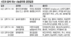 ‘시민 찾아가는’ 릴레이 나눔음악회