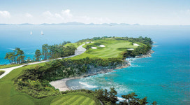 바다 가로질러 235야드 해남에 ‘마의 파3홀’ 있다