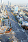 한산한 영동대로