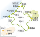 곽금올레·월평마을 가는 길