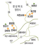 영천 은해사 가는 길