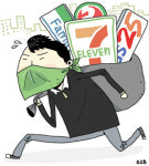 편의점 밤손님 ‘녹색 복면’ 잡혔다