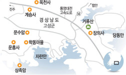 고성 가는 길
