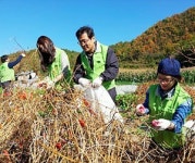 광해관리공단, 영월 1촌마을 찾아 일손 돕기