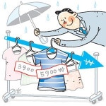 5800원 냉장고바지… 불황에 값싼 옷만 불티
