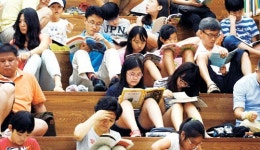 장마속 독서 열기