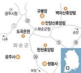전남 화순 가는 길 & 묵을 곳