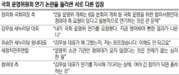 ‘연기 논란’ 운영위 진통끝에 내일 소집