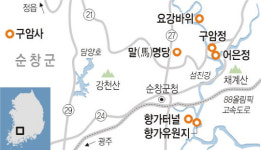 순창 가는길 묵을곳