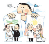 혼전임신 커플 위한 ‘베이비문’ · 재혼 커플용 ‘리문’… 허니문 상품의 진화