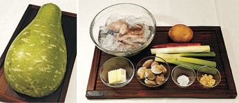 <정재덕 셰프의 사계절 건강 밥상>박속낙지탕, 나박나박 썬 박속과 야들야들 낙지 ‘시원한 궁합’