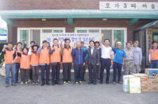 <1사1촌이 살기 좋은 마을 이끈다>포천시시설관리공단, ‘동네방네 문화 나들이’ 활성화  ‘사회공헌 대상’ 3년 연속 수상