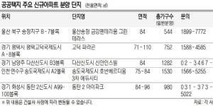 1분기 1만3000가구 분양… 공공택지서 내집 찾아볼까