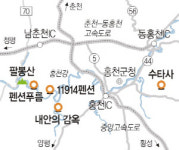 강원 홍천 팔봉산 & 수타사 여행정보