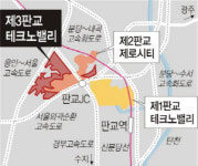 성남 금토동에 ‘제3판교’… 테크노밸리 1.5배로 커져