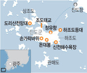 진도 앞바다 鳥島 가는길 묵을곳 먹을것